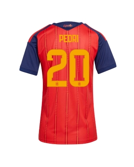 Billige Fotballdrakt Spania Pedri Gonzalez #20 Replika Hjemmedrakt Dame VM 2026 Kortermet Billige Fotballdrakt Spania Pedri Gonzalez #20 Replika Hjemmedrakt Dame VM 2026 Kortermet